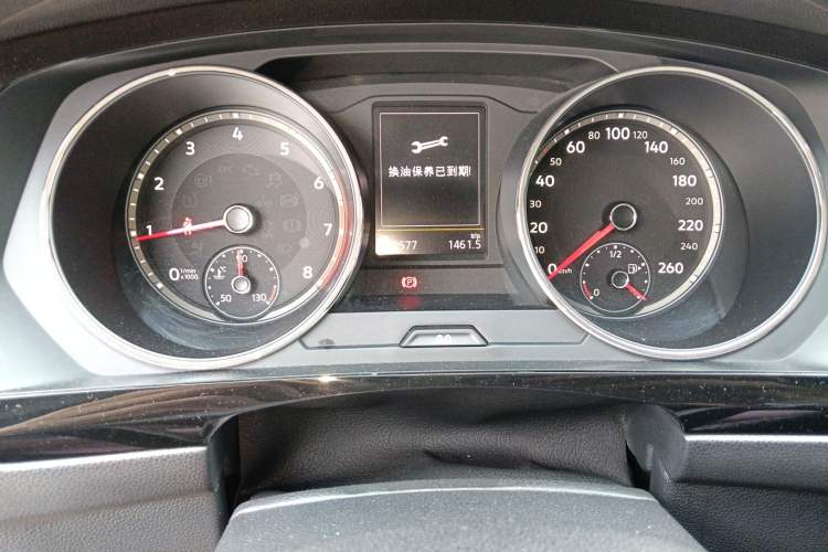 Used Volkswagen Tiguan L 2019 330TSI Automatic Two-Wheel Drive Panoramic Comfort Edition China VI Standard Instrument Cluster