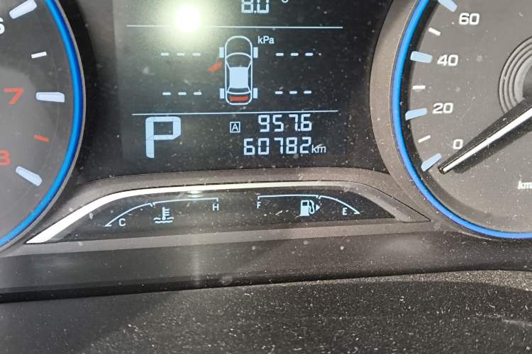 Used GAC Trumpchi GS4 2018 235T Automatic Two-Wheel Drive Luxury Smart Connectivity Millionth Anniversary Edition Odometer Close Up