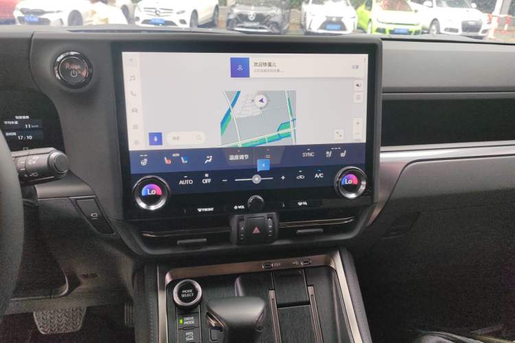 Used Lexus GX 2024 OVERTRAIL Yuanfeng Edition Audio And AC Panel