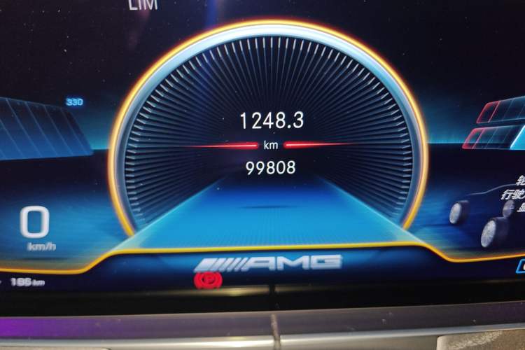 Used Mercedes-Benz CLS 2021 CLS 300 Sport Edition Odometer Close Up