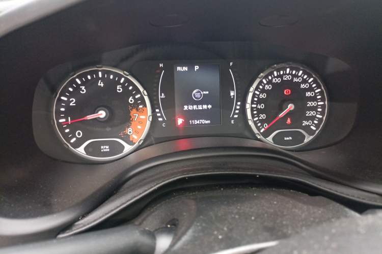 Used Jeep Renegade 2018 Connected Large Screen Version 180T Automatic Jingneng Version Instrument Cluster