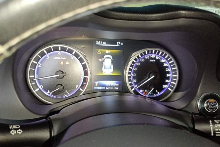 Used Infiniti Q50L 2016 2.0T Enjoyment Edition Instrument Cluster