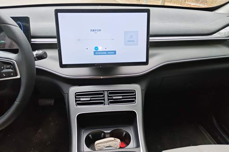 Used BYD Destroyer 05 2024 HONOR Edition DM-i 55KM Luxury Model Audio And AC Panel