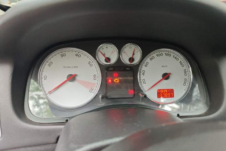 Used Peugeot 307 2012 1.6L Manual CROSS Instrument Cluster