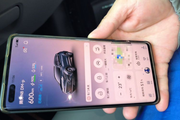 Used Denza N8 2023 Four-Wheel Drive Ultra-Hybrid Flagship Six-Seater Version