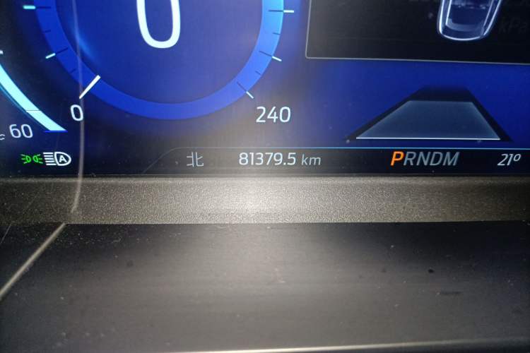 Used Ford Escape 2020 EcoBoost 245 Four-Wheel Drive Titanium Edition Odometer Close Up