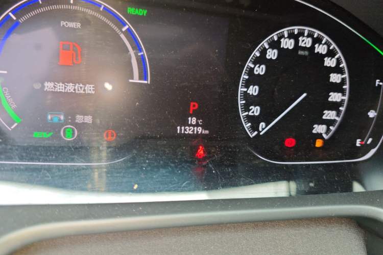 Used Honda Accord 2018 Rui Hybrid 2.0L Rui Ling Version China V Odometer Close Up