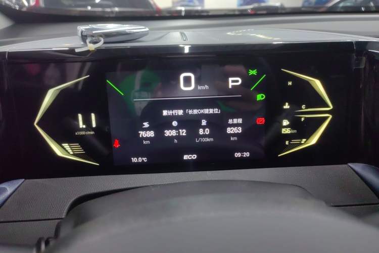 Used GAC Trumpchi GS3 2025 Shadow Speed 270T Enjoyment Edition Soaring to New Heights Instrument Cluster