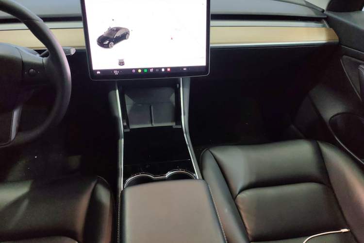 Used Tesla Model 3 2020 Standard Range Rear-Wheel Drive Upgraded Version Audio And AC Panel