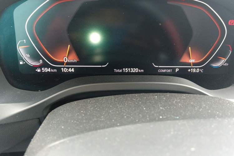 Used BMW X3 2021 xDrive28i M Sport Package Odometer Close Up