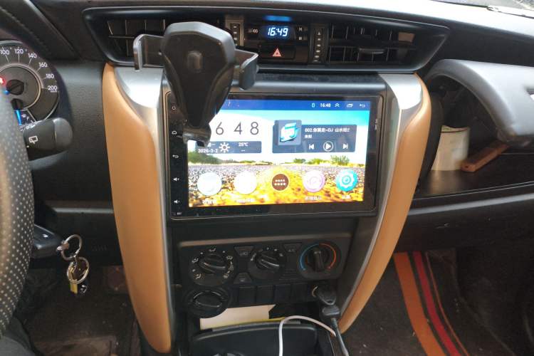 Used Toyota Fortuner 2016 2.7L Middle East Version Audio And AC Panel