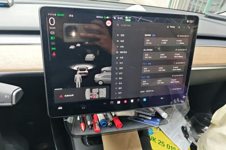 Used Tesla Model 3 2021 Standard Range Rear-Drive Upgraded Version Instrument Cluster