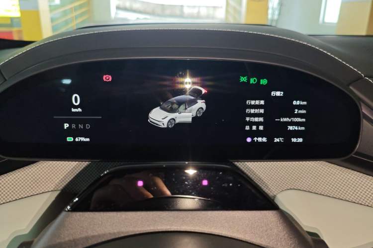 Used Zeekr 001 2024 WE Edition 100 kWh Rear-Drive Instrument Cluster