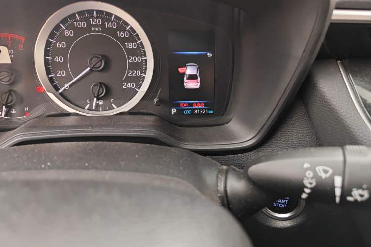 Used Toyota Corolla 2019 1.2T S-CVT GL-i Elite Edition Odometer Close Up