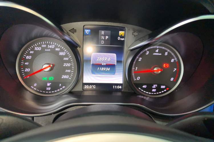 Used Mercedes-Benz C-Class 2018 C 200 L Sport Edition Instrument Cluster