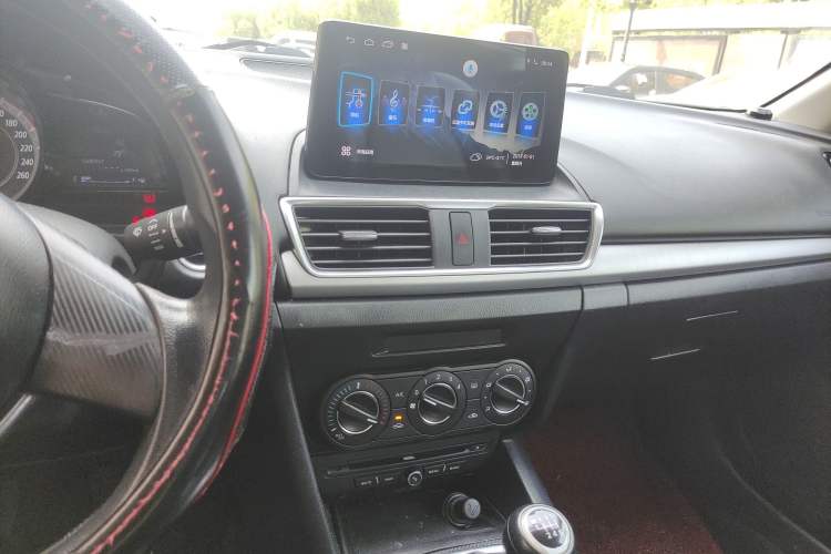 Used Mazda 3 Axela 2014 Sedan 1.5L Manual Comfort Model Audio And AC Panel