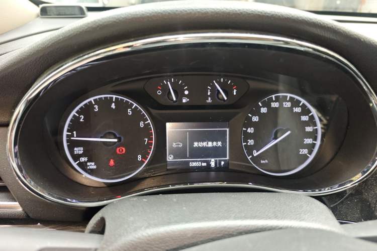 Used Buick Encore 2017 18T Automatic Two-Wheel Drive Urban Leading Model Instrument Cluster