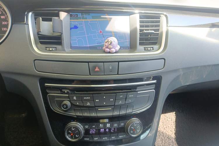 Used Peugeot 508 2013 2.3L 2nd Anniversary Edition Automatic Flagship Model Audio And AC Panel