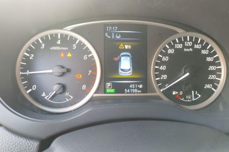 Used Nissan Tiida 2020 1.6L CVT Smart Drive Edition Odometer Close Up