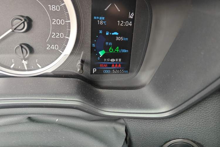 Used Toyota Levin 2019 185T CVT Sport Edition China VI Standard Odometer Close Up