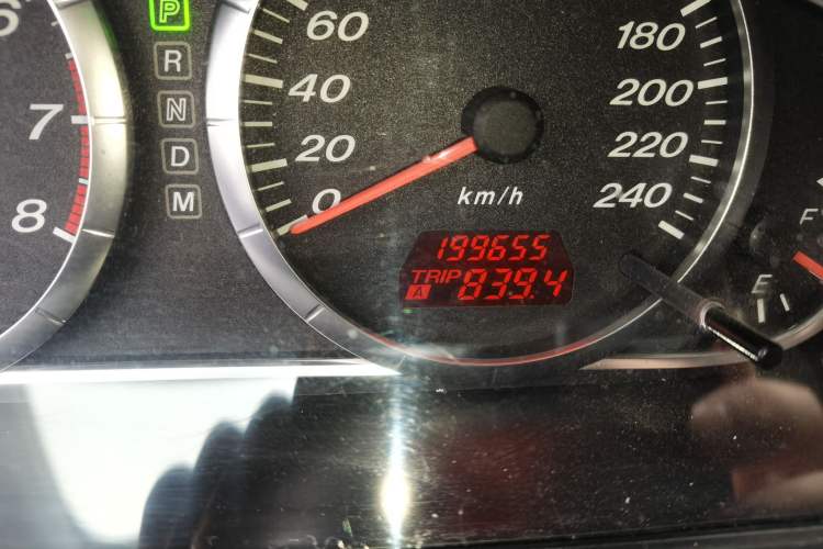 Used Mazda 6 2013 2.0L Automatic Fashion Edition Odometer Close Up