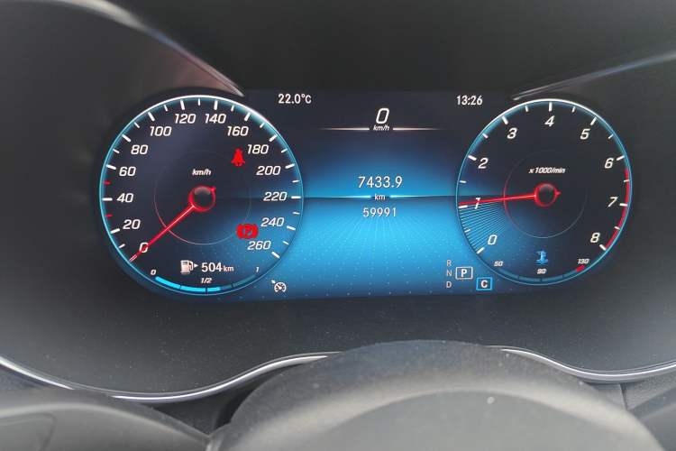 Used Mercedes-Benz C-Class 2021 C 200 L Fashion Edition Sport Version Instrument Cluster