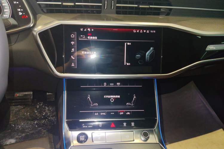 Used Audi A6L 2025 Revised 40 TFSI Luxury Dynamic Edition Audio And AC Panel