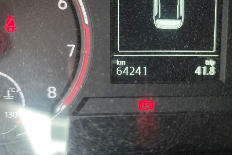 Used Volkswagen T-Cross 2019 1.5L Automatic Fashion Edition Odometer Close Up