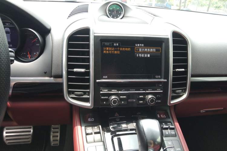 Used Porsche Cayenne 2015 Cayenne 3.0T Audio And AC Panel