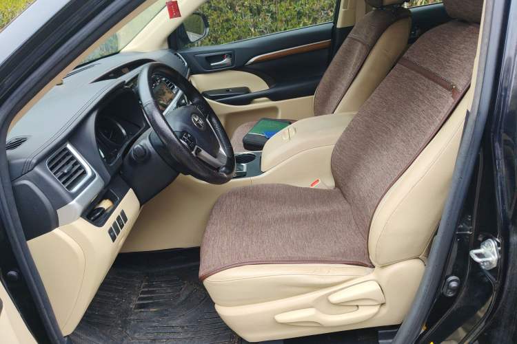 Used Toyota Highlander 2018 2.0T Four-Wheel Drive Elite Edition 7 Seats China VI Standard Left Front Seat