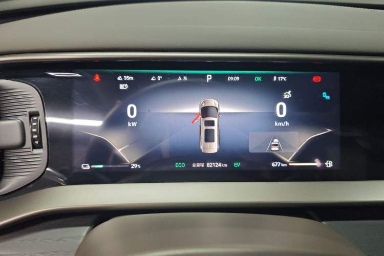 Used Denza D9 2022 DM-i 970 Four-Wheel Drive Prestige Model Instrument Cluster