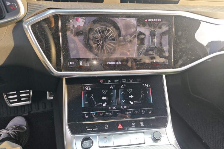 Used Audi A6L 2021 55 TFSI quattro Flagship Dynamic Model Audio And AC Panel