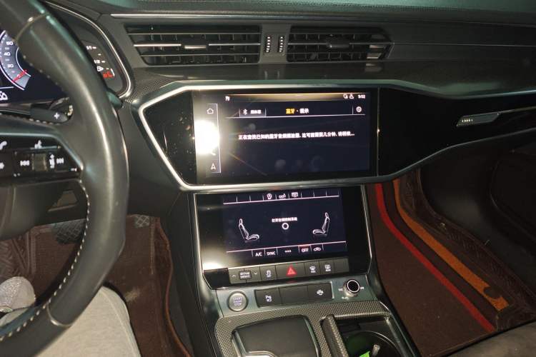 Used Audi A6L 2019 40 TFSI Luxury Dynamic Model Audio And AC Panel