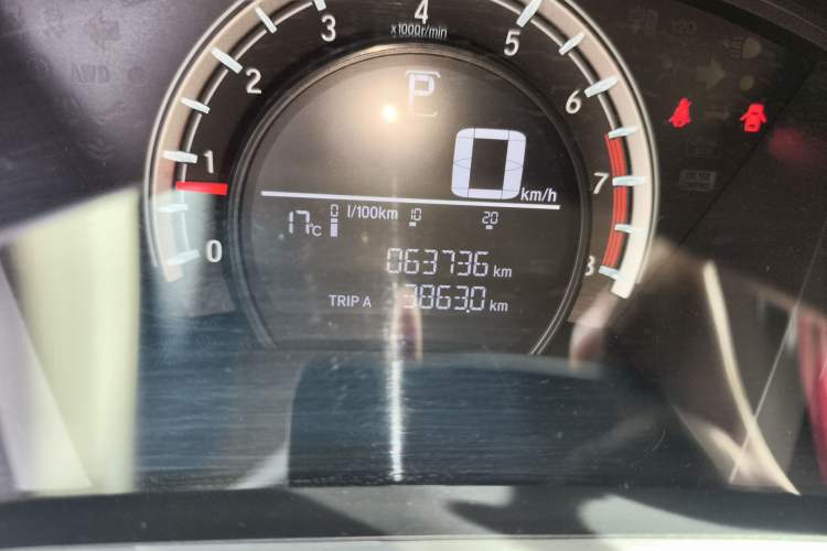 Used Honda CR-V 2019 Brilliant Edition 240TURBO CVT 2WD Comfort Version China VI Emission Standard Odometer Close Up