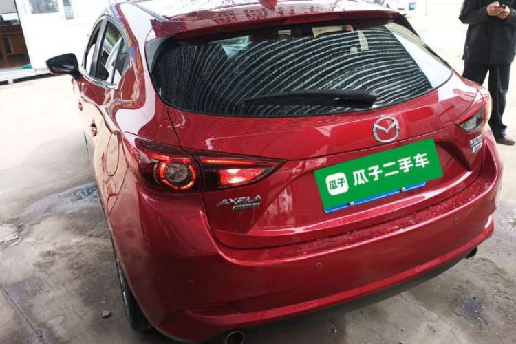 Used Mazda 3 Axela 2017 Hatchback 2.0L Automatic Sport Model China V Emission Standard Rear Left 45 Deg