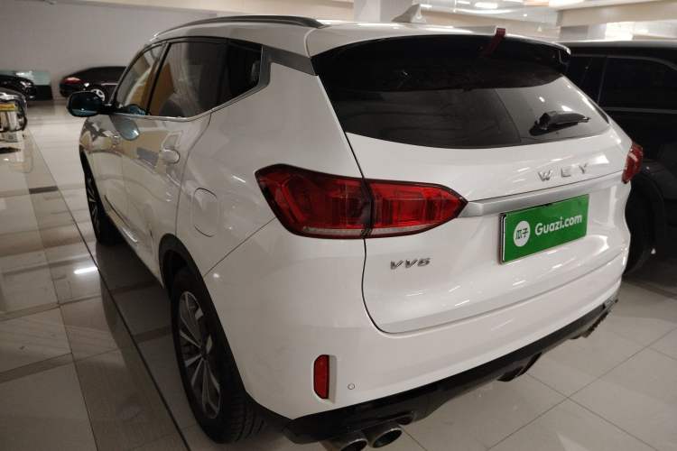 Used Wey VV6 2019 2.0T Two-Wheel-Drive Ultra-Luxury Version China VI Standard Rear Left 45 Deg