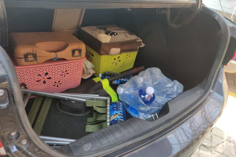 Used Suzuki Alivio 2015 1.6L Automatic Enjoyment Model Trunk