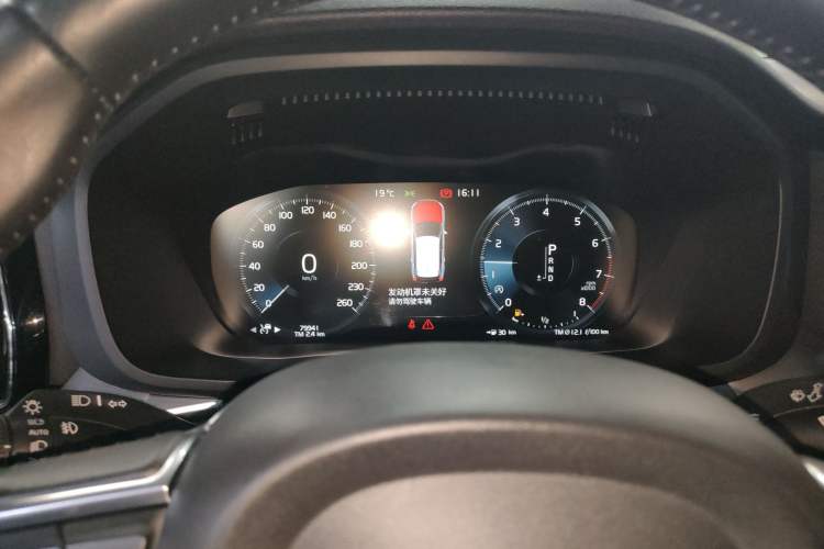 Used Volvo XC60 2019 T5 4x4 Zhiyuan Edition China VI Standard Instrument Cluster