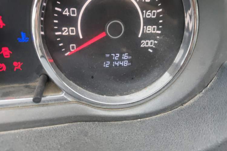 Used Great Wall C30 2012 1.5L Manual Luxury Version Odometer Close Up