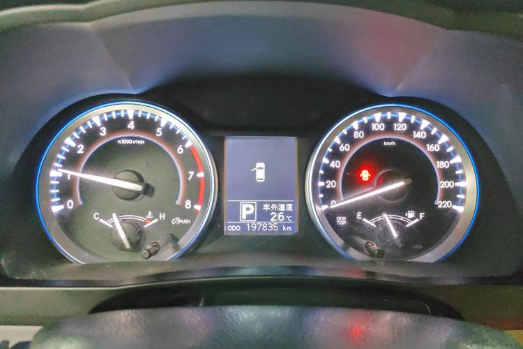 Used Toyota Highlander 2017 2.0T Four-Wheel Drive Elite Edition 7-Seater Instrument Cluster