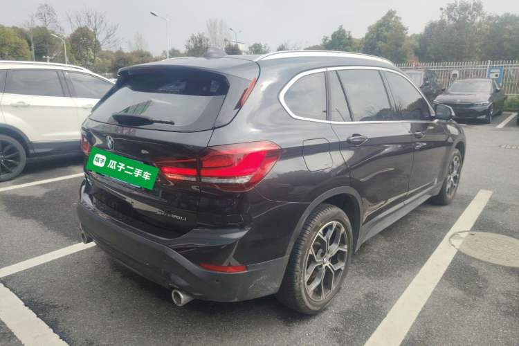 Used BMW X1 2022 sDrive25Li Leading Model Rear Right 45 Deg