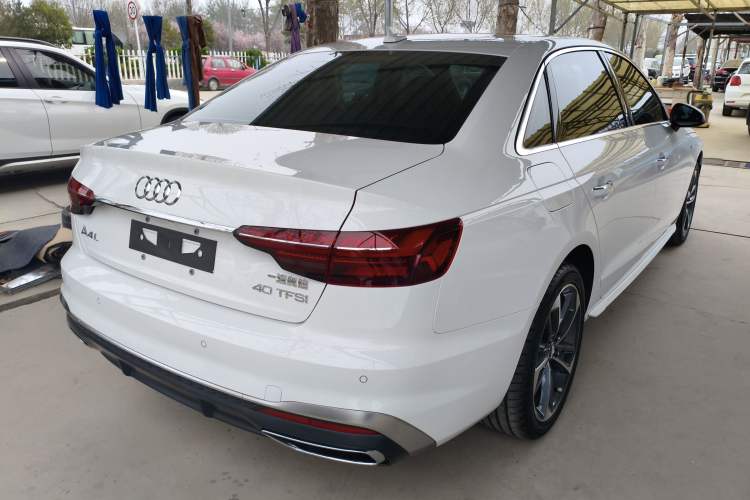 Used Audi A4L 2020 40 TFSI Fashion Dynamic Model Rear Right 45 Deg