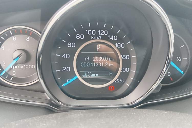 Used Ford Escort 2019 1.5L Automatic Enjoyment Model Odometer Close Up