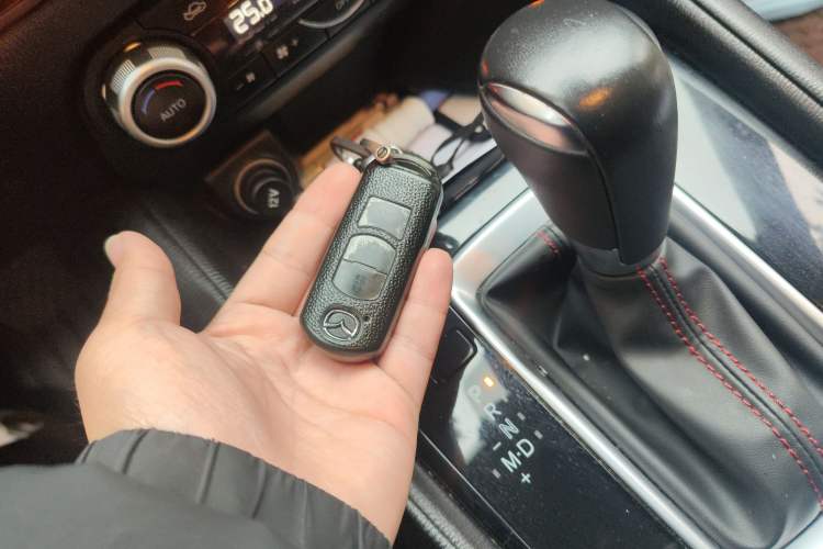 Used Mazda CX-5 2021 2.0L Automatic Two-Wheel Drive Black Knight Vehicle Key