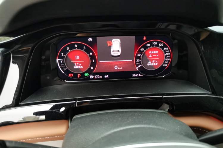 Used Volkswagen Teramont 2023 380TSI Four-Wheel Drive Prestige Luxury Edition Odometer Close Up