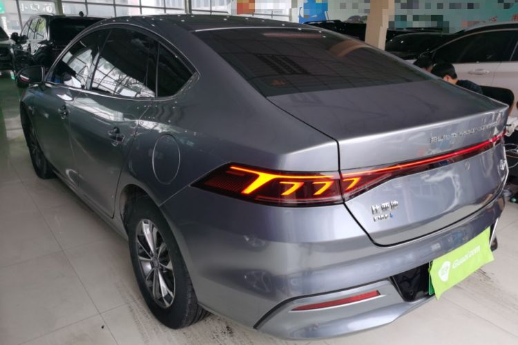 Used BYD Qin PLUS 2023 Champion Edition DM-i 55KM Leading Model Rear Left 45 Deg