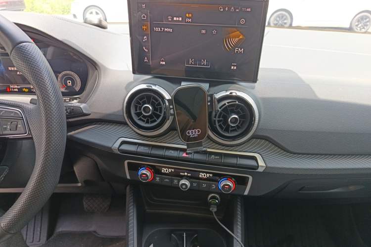 Used Audi Q2L 2024 35TFSI Fashionable and Dynamic Edition Audio And AC Panel