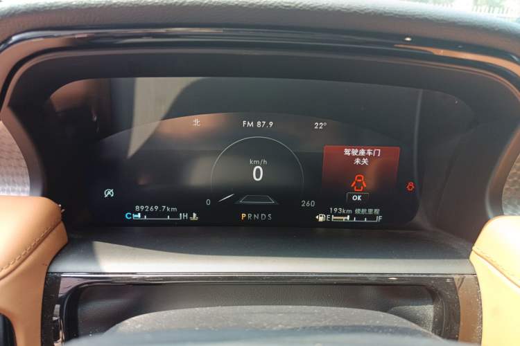 Used Lincoln Nautilus 2021 2.7T Four-Wheel Drive Prestige Edition Instrument Cluster