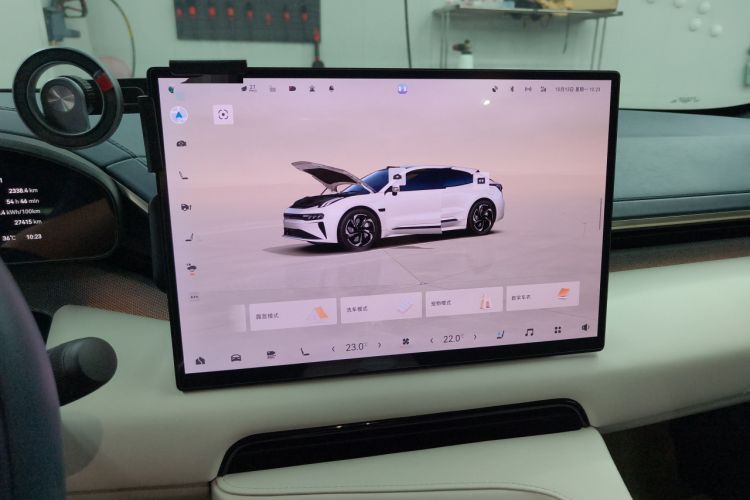 Used Zeekr 001 2024 WE Edition 95 kWh All-Wheel Drive Audio And AC Panel