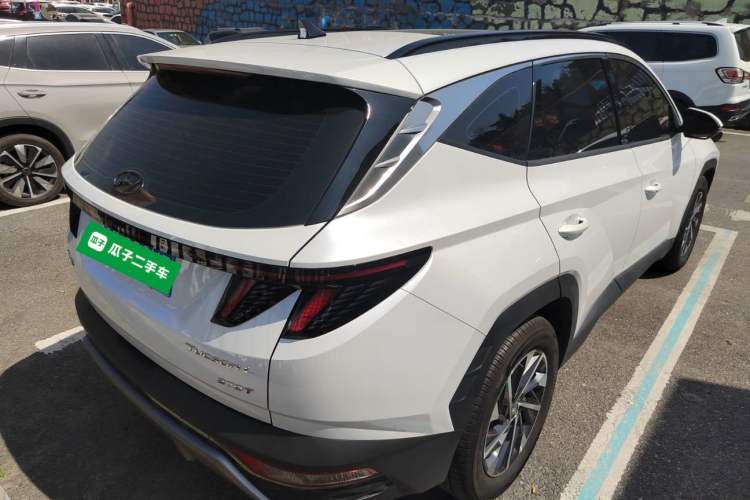 Used Hyundai Tucson 2023 Tucson L 1.5T Automatic Two-Wheel Drive GLX Elite Edition Rear Right 45 Deg